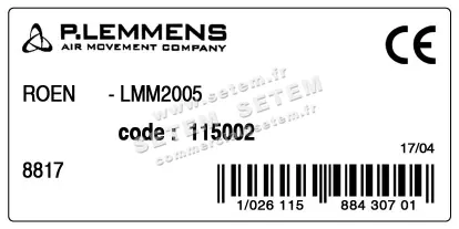 3938008547-BATTERIE LEMMENS CHAUDE 2 RANGS UV9.2 SUR COMPO U1 3