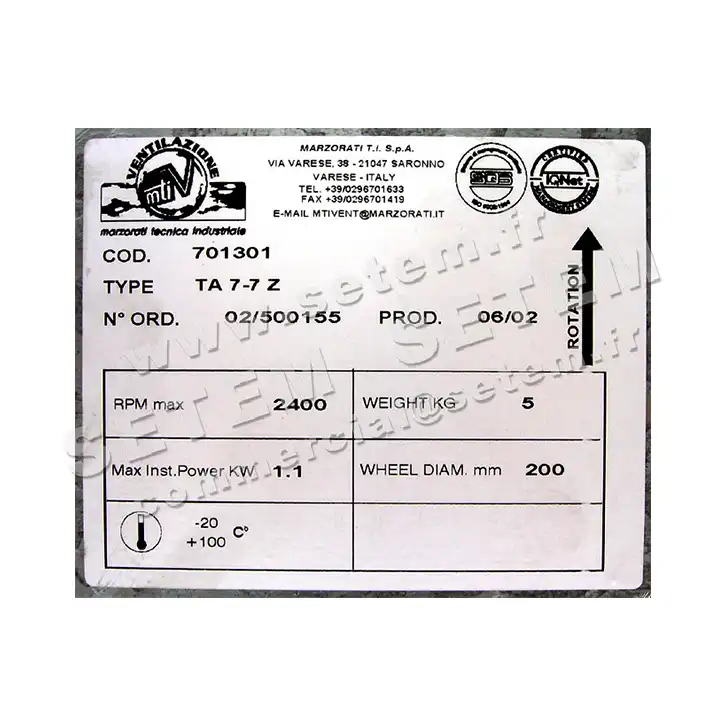 4306000000-VENTILATEUR MARZORATI TA.S/7.7 3