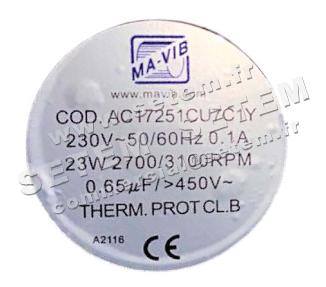 4332000007-VENTILATEUR MAVIB AC17251CU7C1Y 2