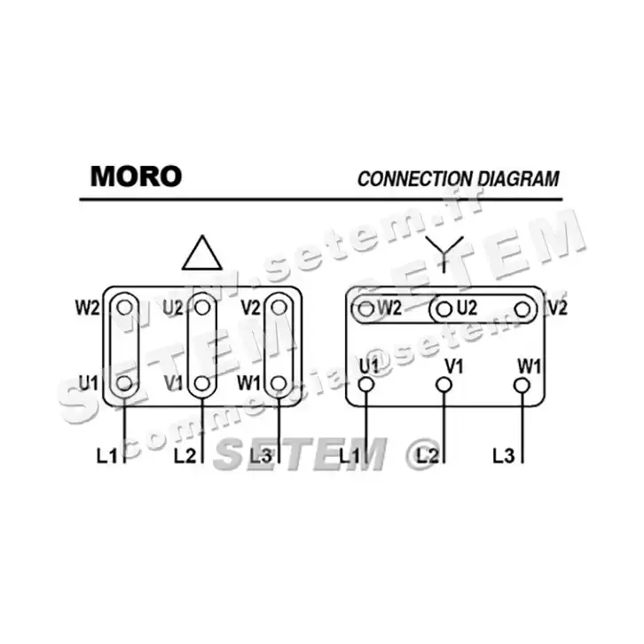 4335005702-VENTILATEUR MORO MN402T5L LG 270° 0.25KW 2P T230/400V 4
