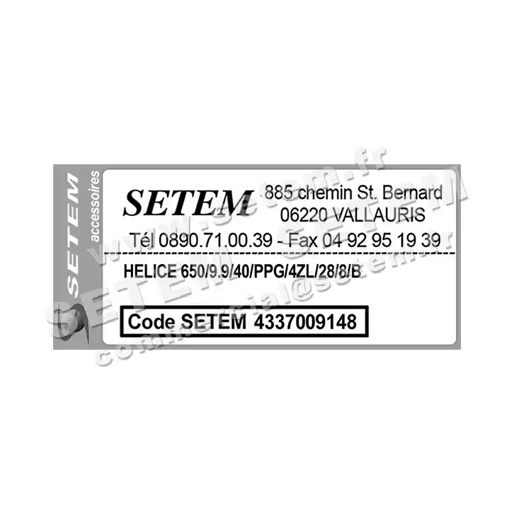 4337009148-HELICE 650/9.9/40/PPG/4ZL/28/8/B MULTIWING 3