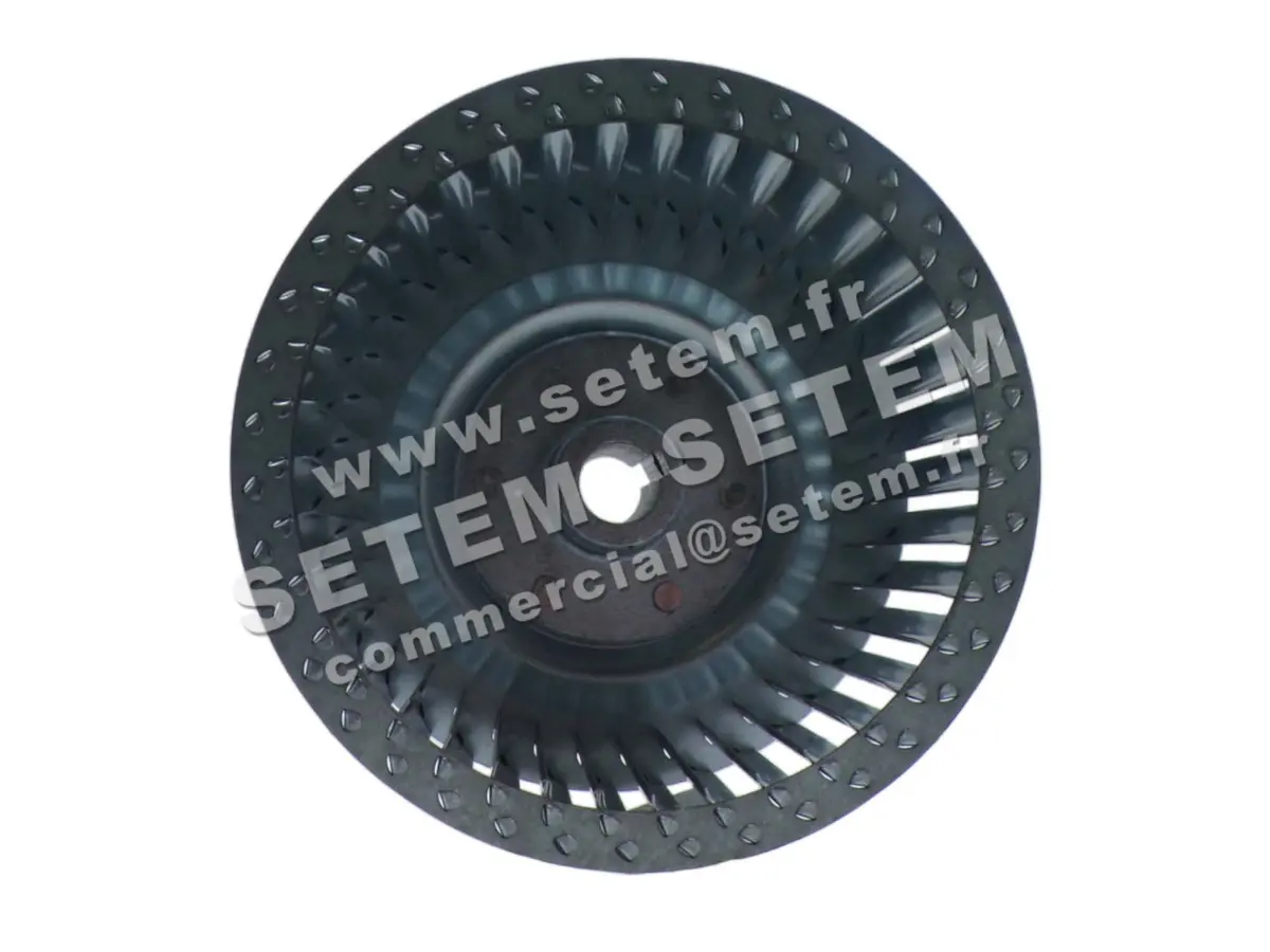 4348009449-TURBINE MISTRAL 1VC.200X100X24RD VIS GALVA SUR VENTILATEUR N602/1 2