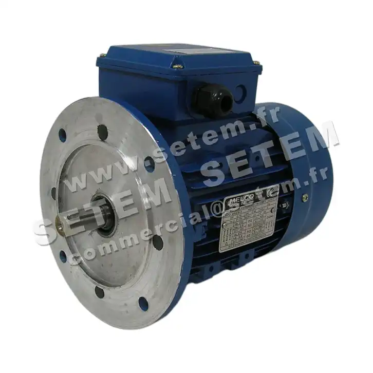 4366006521-MOTEUR MELCO VARIABLE 0.55KW 6P T230/400V HA80 B5 SERIE E