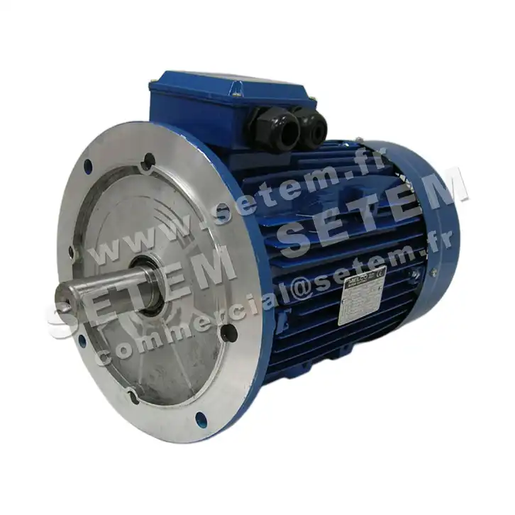 4366006571-MOTEUR MELCO VARIABLE 3KW 6P T230/400V HA132 B5 SERIE E