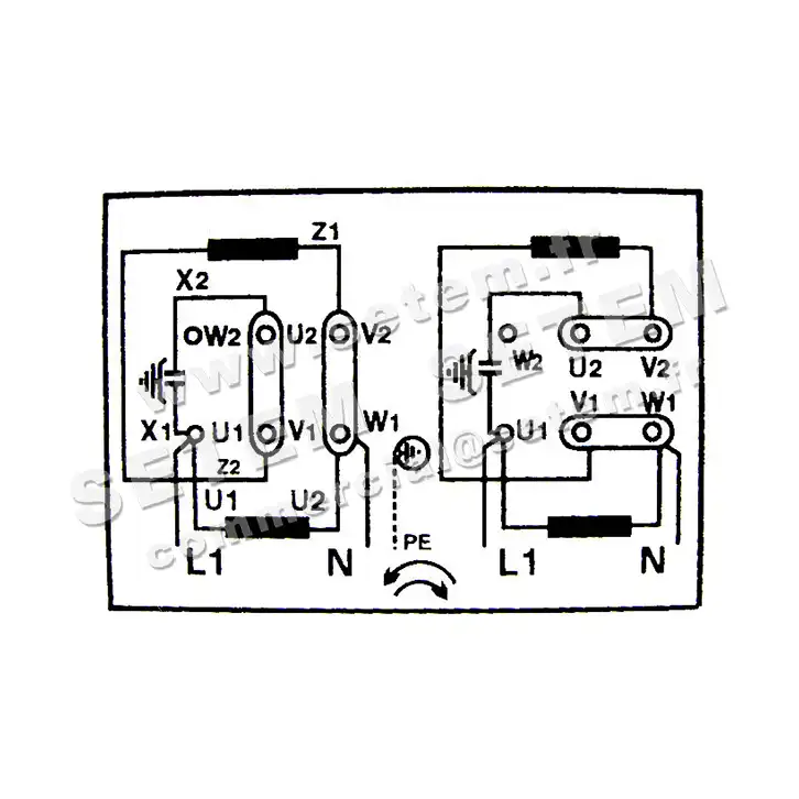 4366006721-MOTEUR MELCO VARIABLE 1.50KW 4P M230V HA90 B5 3