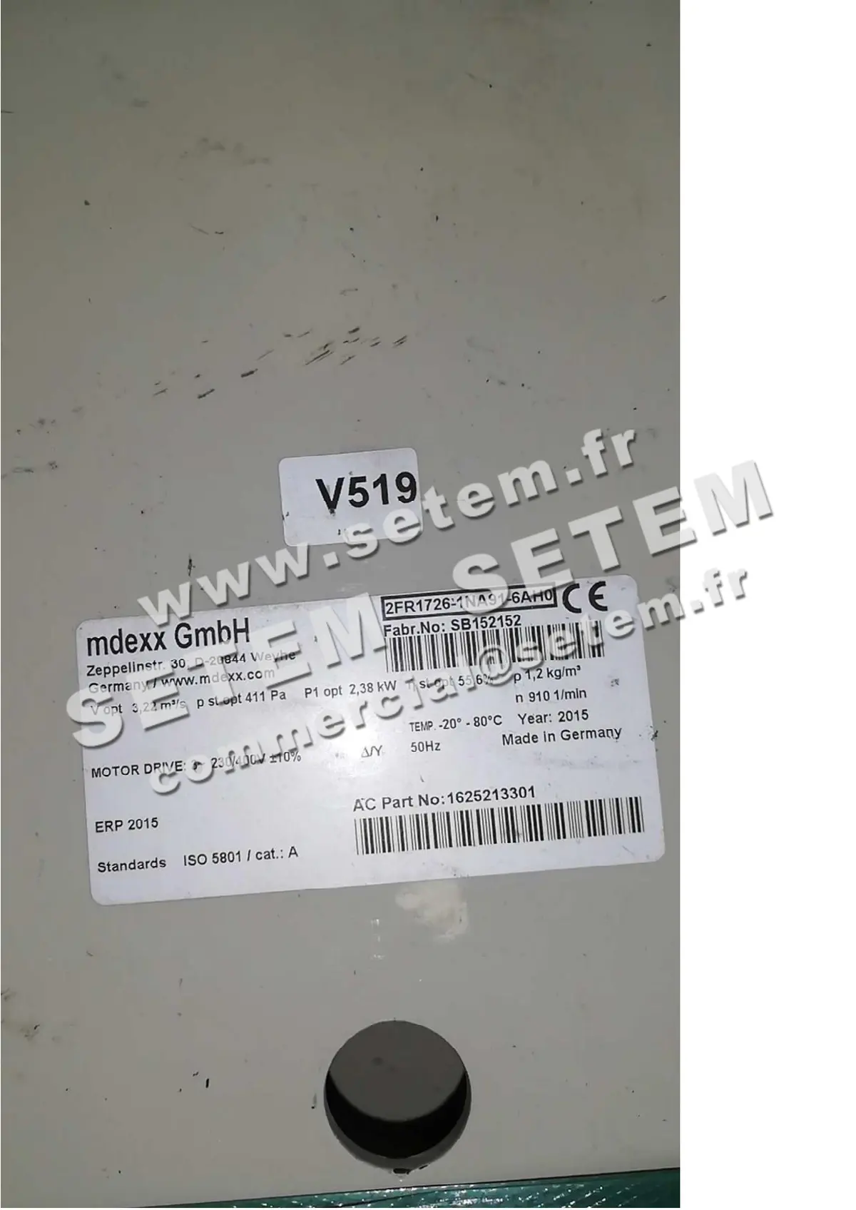 4385003696-MOTEUR MDEXX 2FR1726-1NA91-6AH0