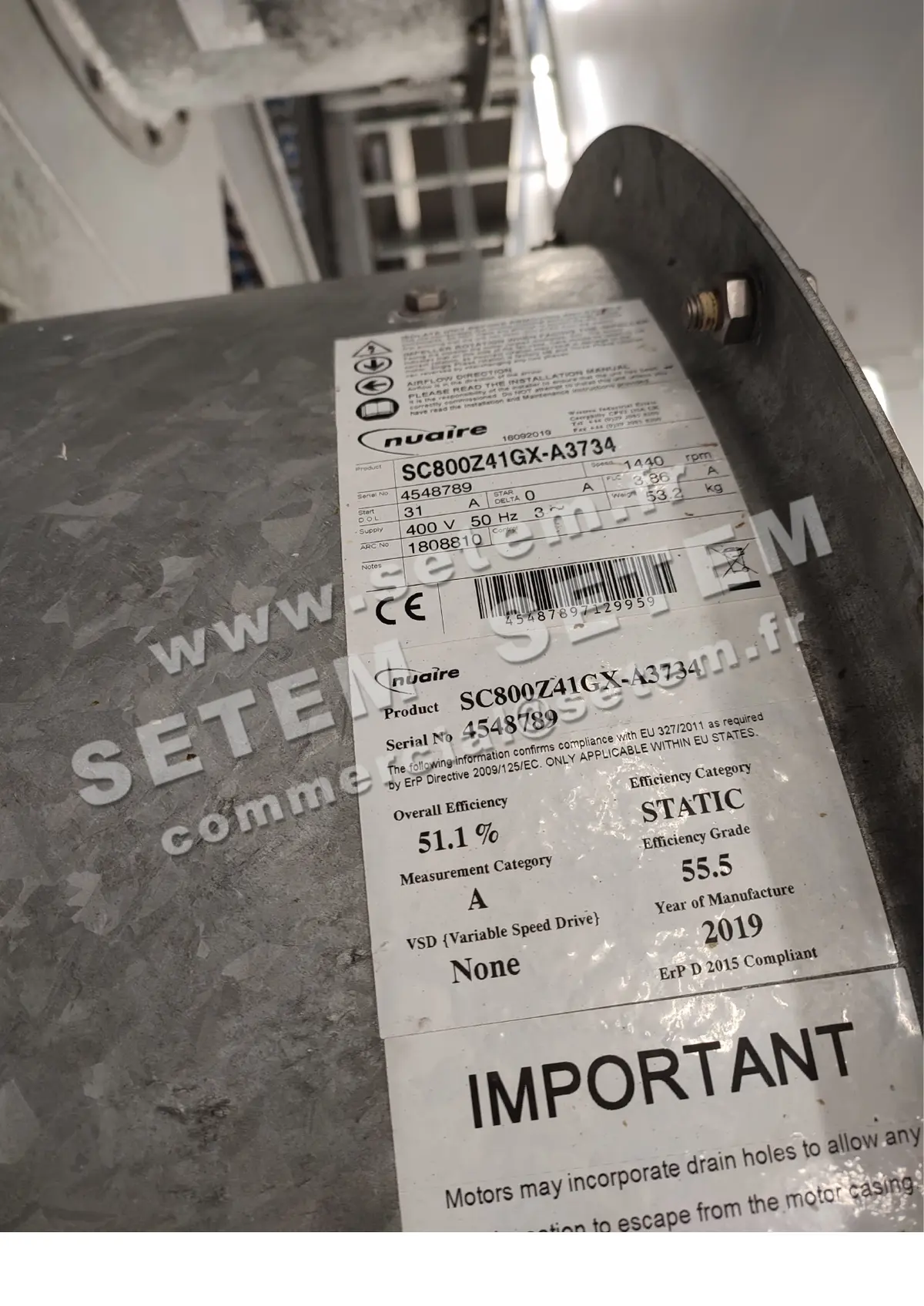 4623002857-VENTILATEUR NUAIRE SC800Z41GX-A3734