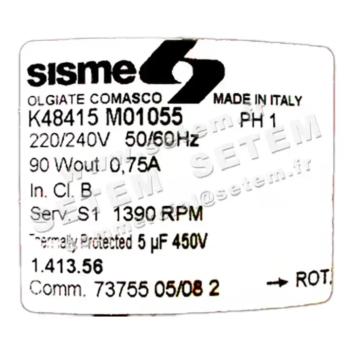 4624000146-MOTEUR K48415M01055 "141356" 2