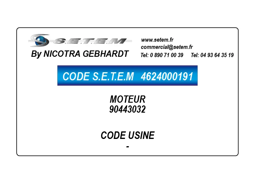 4624000191-MOTEUR 90443032