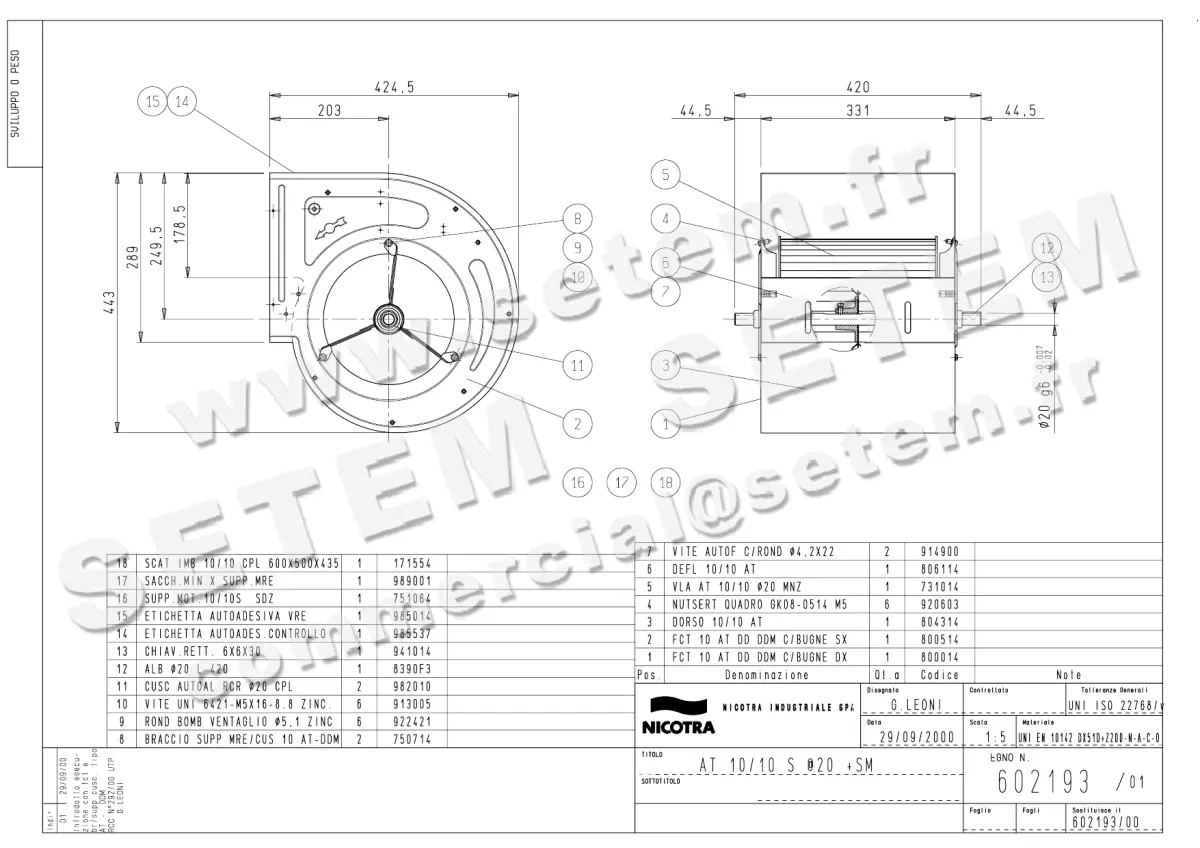 4624000276-VENTILATEUR NICOTRA GEBHARDT AT10/10S *602193*