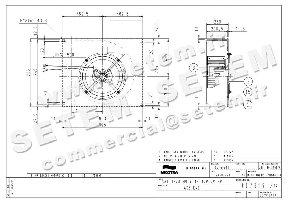 4624000489-VENTILATEUR NICOTRA GEBHARDT SAI18/8RD 200W 12P M230V 2V M904 *607916*