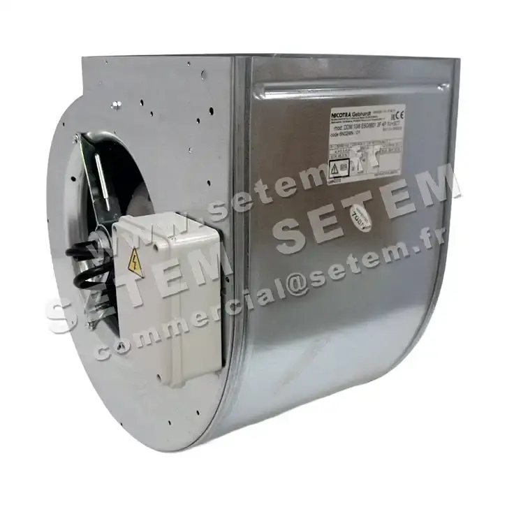 4624000718-VENTILATEUR NICOTRA GEBHARDT DDM10/8 550W 4P T230/400V 1V E6G6601 +BB *6M02MN*