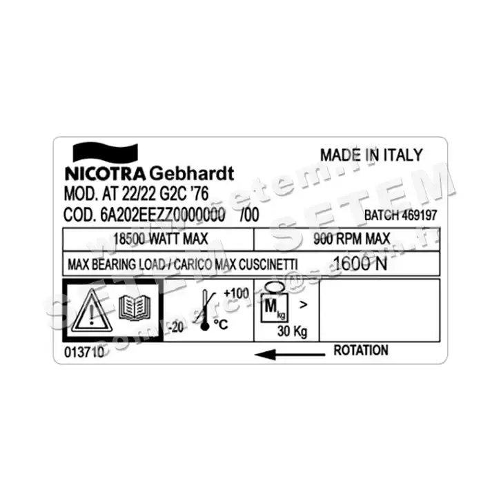 4624001200-VENTILATEUR NICOTRA GEBHARDT AT22/22G2C *6A202EEZZ0000000* 3