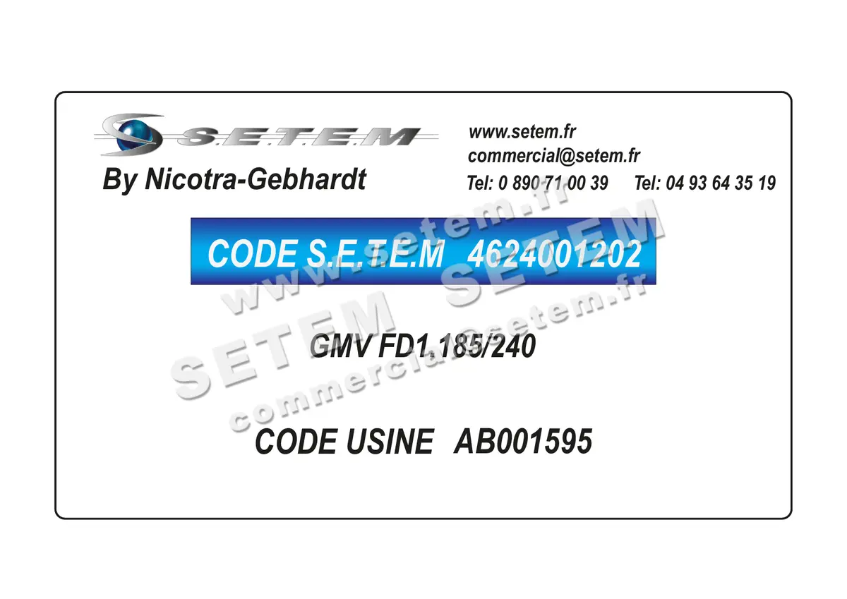 4624001202-GMV NICOTRA GEBHARDT FD1.185/240 *AB001595*