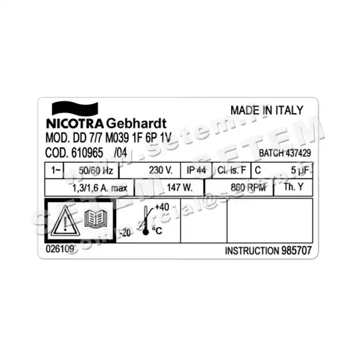 4624001574-VENTILATEUR NICOTRA GEBHARDT DD7/7 147W 6P M230V 1V M039 *610965B* 3