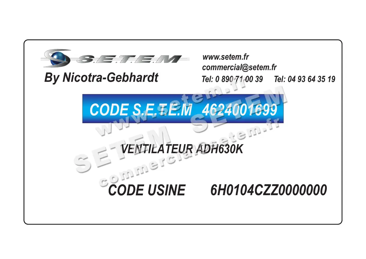 4624001699-VENTILATEUR NICOTRA GEBHARDT ADH630K *6H0104CZZ0000000* 4