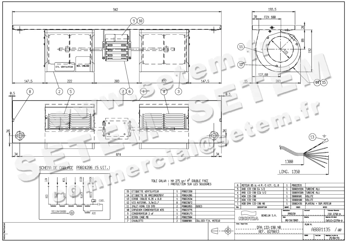 4624001756-GMV NICOTRA GEBHARDT DPA133/190NB PB023531 *AB001135*