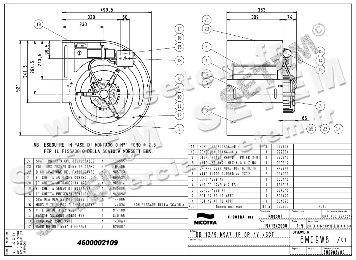 4624002109-VENTILATEUR NICOTRA GEBHARDT DD12/9 515W 6P M230V 1V M9A7 +BB *6M09W8*