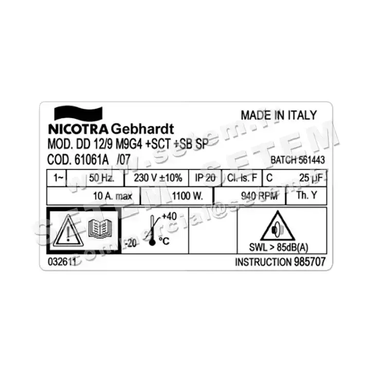 4624002113-VENTILATEUR NICOTRA GEBHARDT DD12/9 1100W 6P M230V 1V M9G4 +BB+PI *61061A* 3