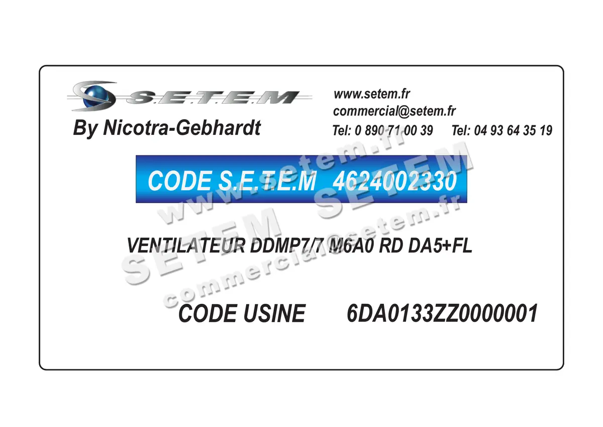 4624002330-VENTILATEUR NICOTRA GEBHARDT DDMP7/7 M6A0 RD DA5+FL *6DA0133ZZ0000001*
