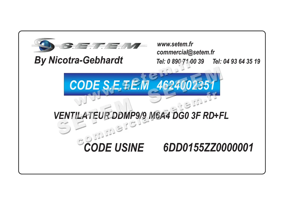 4624002351-VENTILATEUR NICOTRA GEBHARDT DDMP9/9 M6A4 DG0 3F RD+FL *6DD0155ZZ0000001*