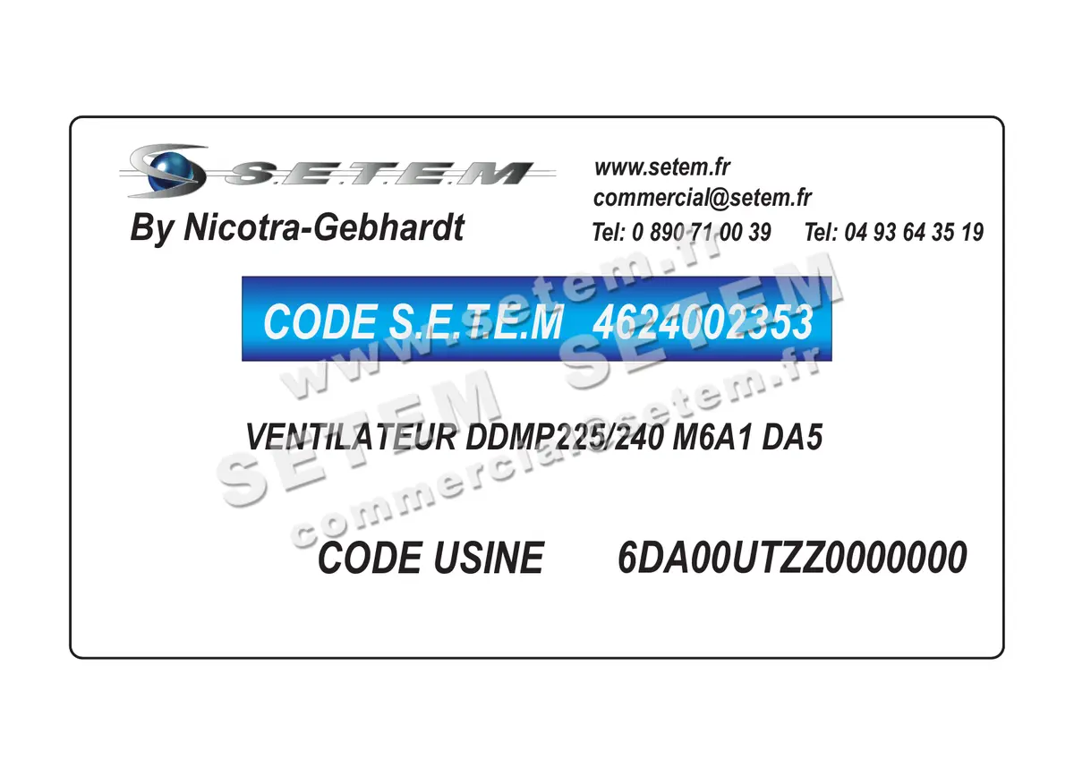 4624002353-VENTILATEUR NICOTRA GEBHARDT DDMP225/240 M6A1 DA5 *6DA00UTZZ0000000*