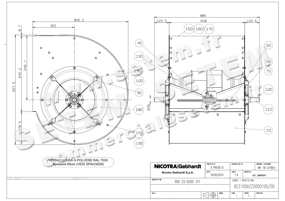 4624002493-VENTILATEUR NICOTRA GEBHARDT RDH.E0.0500 +P1 *6E2100AZZ0000100*