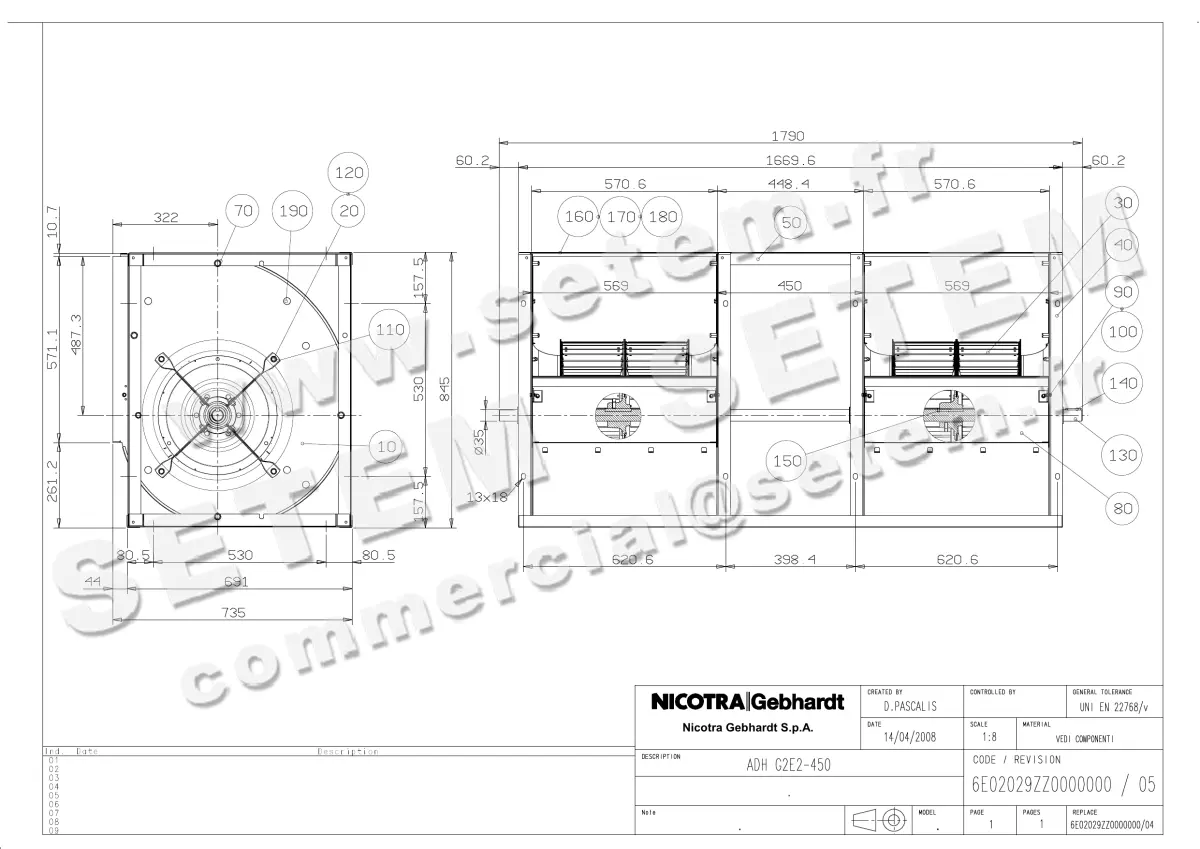 4624002562-VENTILATEUR NICOTRA GEBHARDT ADH450G2R *6E02029ZZ0000000*