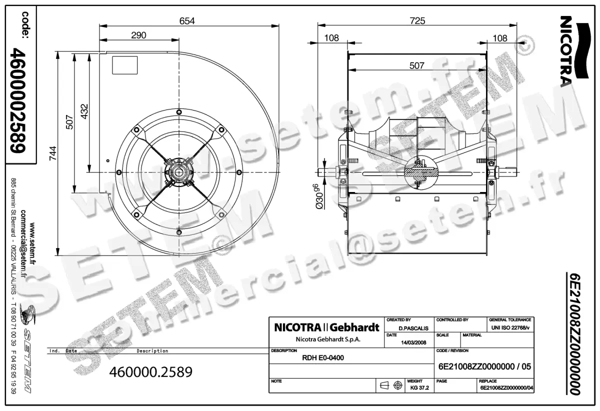 4624002589-VENTILATEUR NICOTRA GEBHARDT RDH.E0.0400 *6E21008ZZ0000000* 2