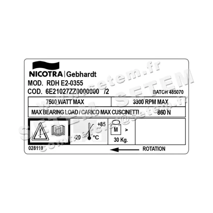 4624002599-VENTILATEUR NICOTRA GEBHARDT RDH.E2.0355 *6E21027ZZ0000000* 3