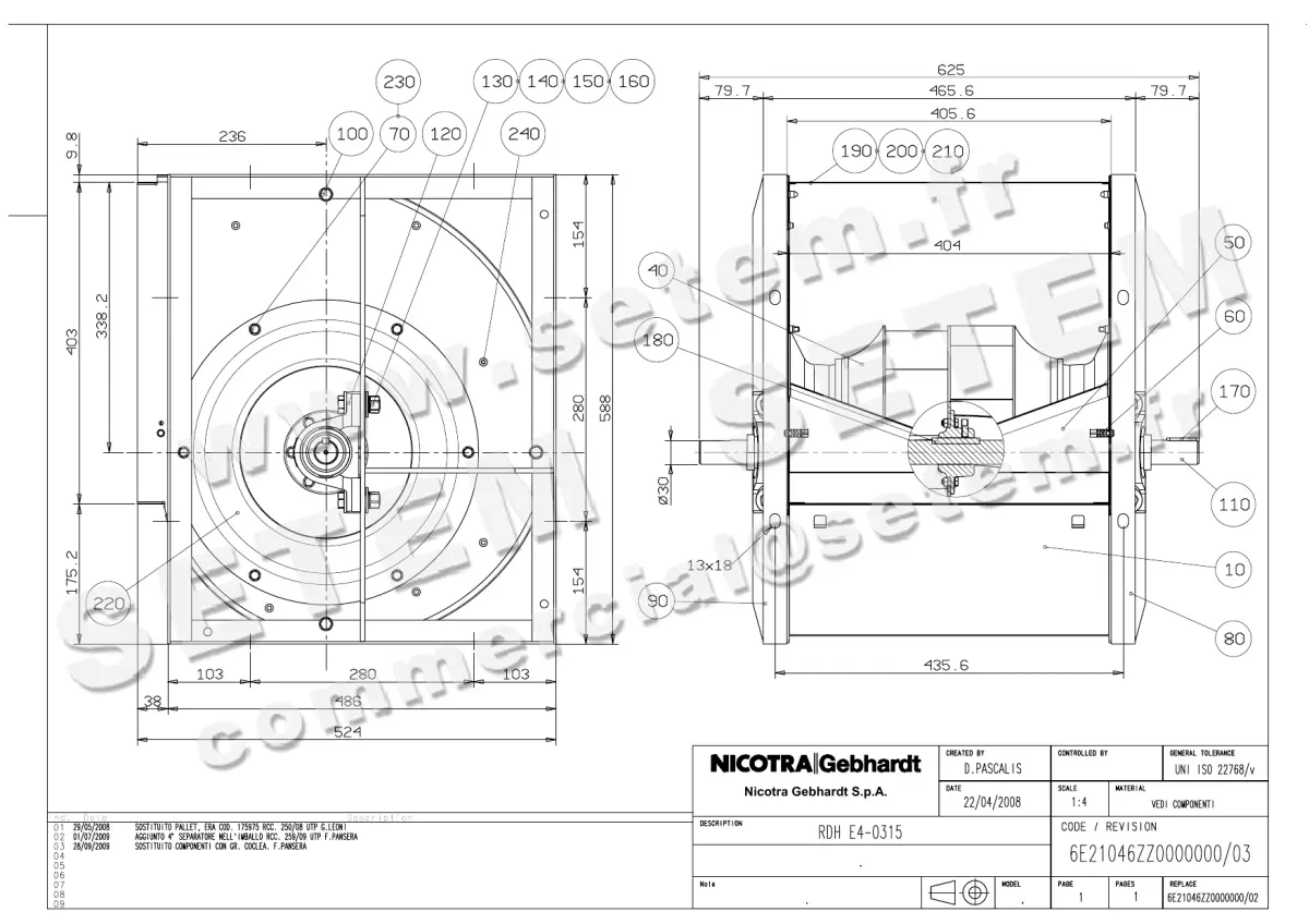 4624002608-VENTILATEUR NICOTRA GEBHARDT RDH.E4.0315 *6E21046ZZ0000000* 2