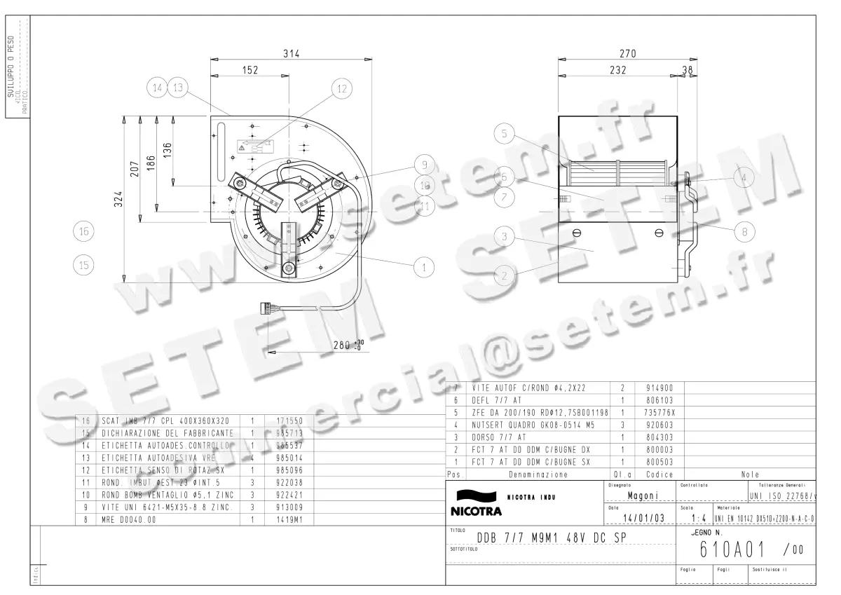 4624002668-VENTILATEUR NICOTRA GEBHARDT DDB7/7 M9M1 *610A01*