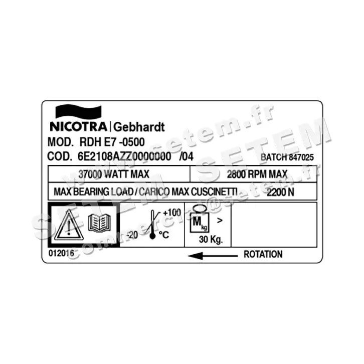 4624002680-VENTILATEUR NICOTRA GEBHARDT RDH.E7.0500 *6E2108AZZ0000000* 3