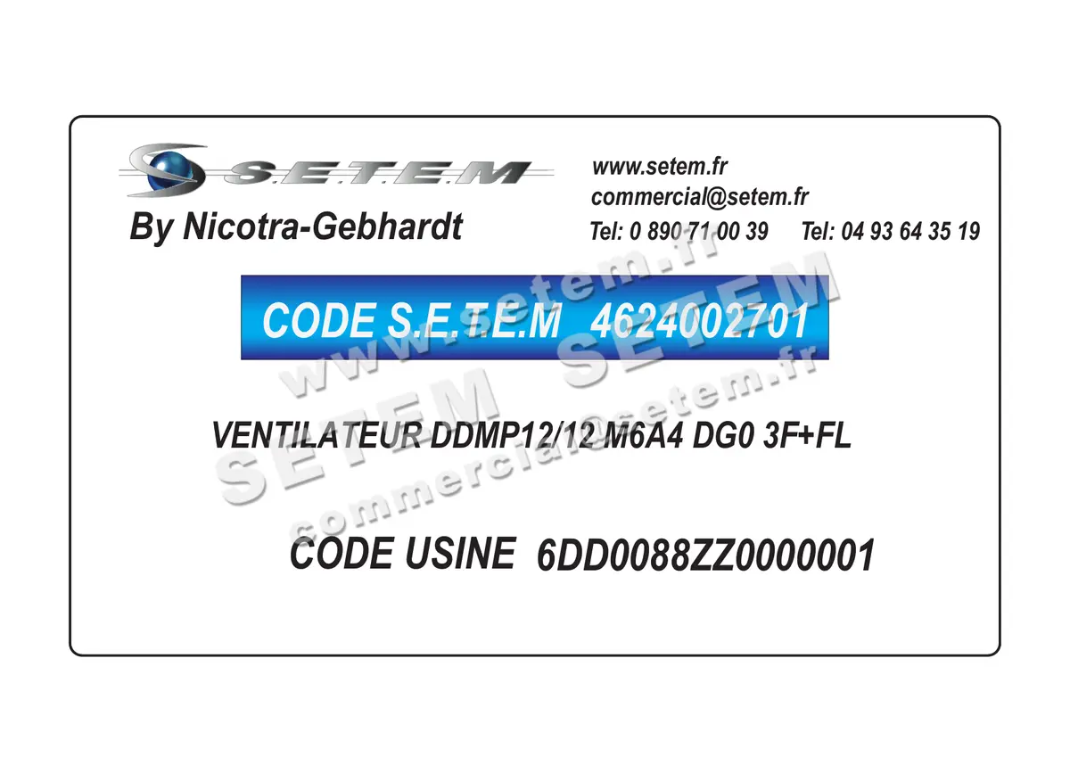 4624002701-VENTILATEUR NICOTRA GEBHARDT DDMP12/12 M6A4 DG0 3F+FL *6DD0088ZZ0000001*