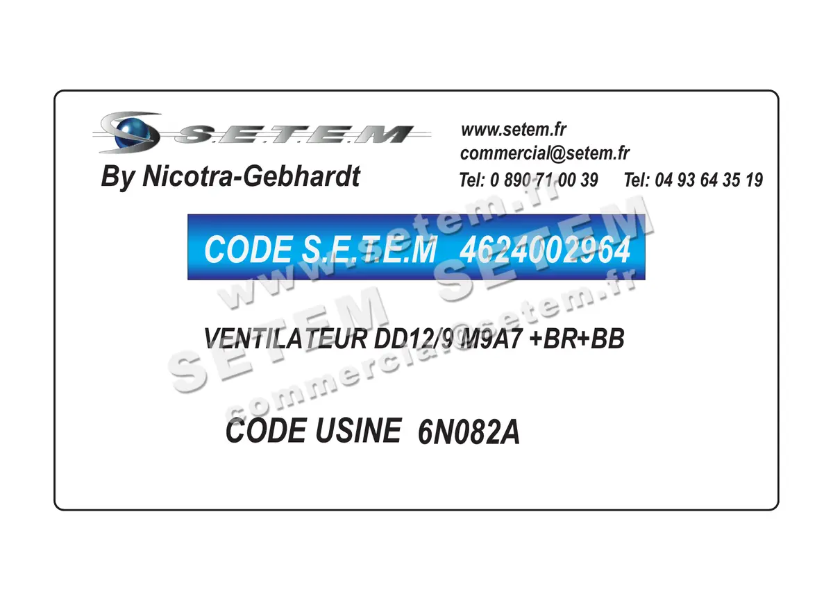 4624002964-VENTILATEUR NICOTRA GEBHARDT DD12/9 M9A7 +BR+BB *6N082A*