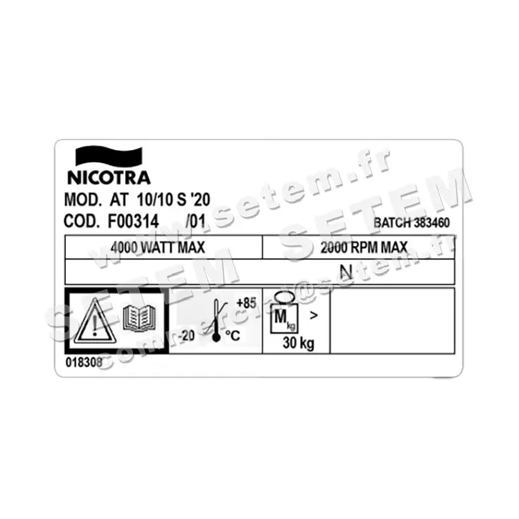 4624003034-VENTILATEUR NICOTRA GEBHARDT AT10/10S *F00314* 3