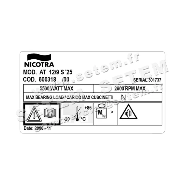 4624003038-VENTILATEUR NICOTRA GEBHARDT AT12/9S *600318* 3