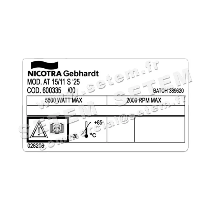 4624003042-VENTILATEUR NICOTRA GEBHARDT AT15/11S *600335* 3