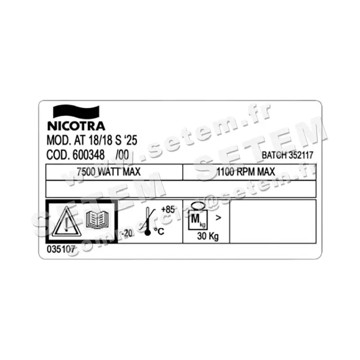 4624003050-VENTILATEUR NICOTRA GEBHARDT AT18/18S *600348* 3