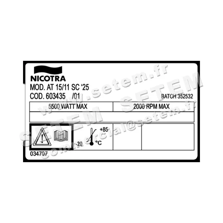 4624003058-VENTILATEUR NICOTRA GEBHARDT AT15/11SC *603435* 3