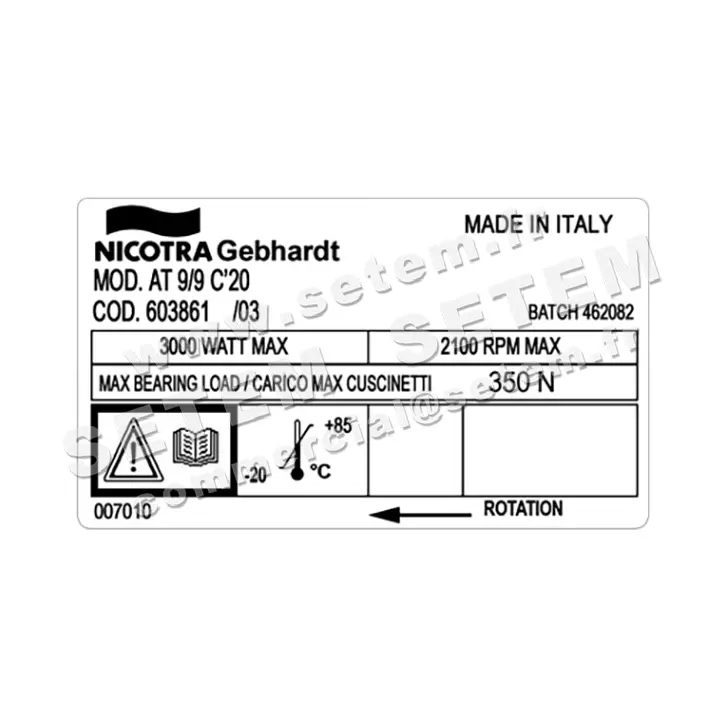 4624003073-VENTILATEUR NICOTRA GEBHARDT AT9/9C *603861* 3