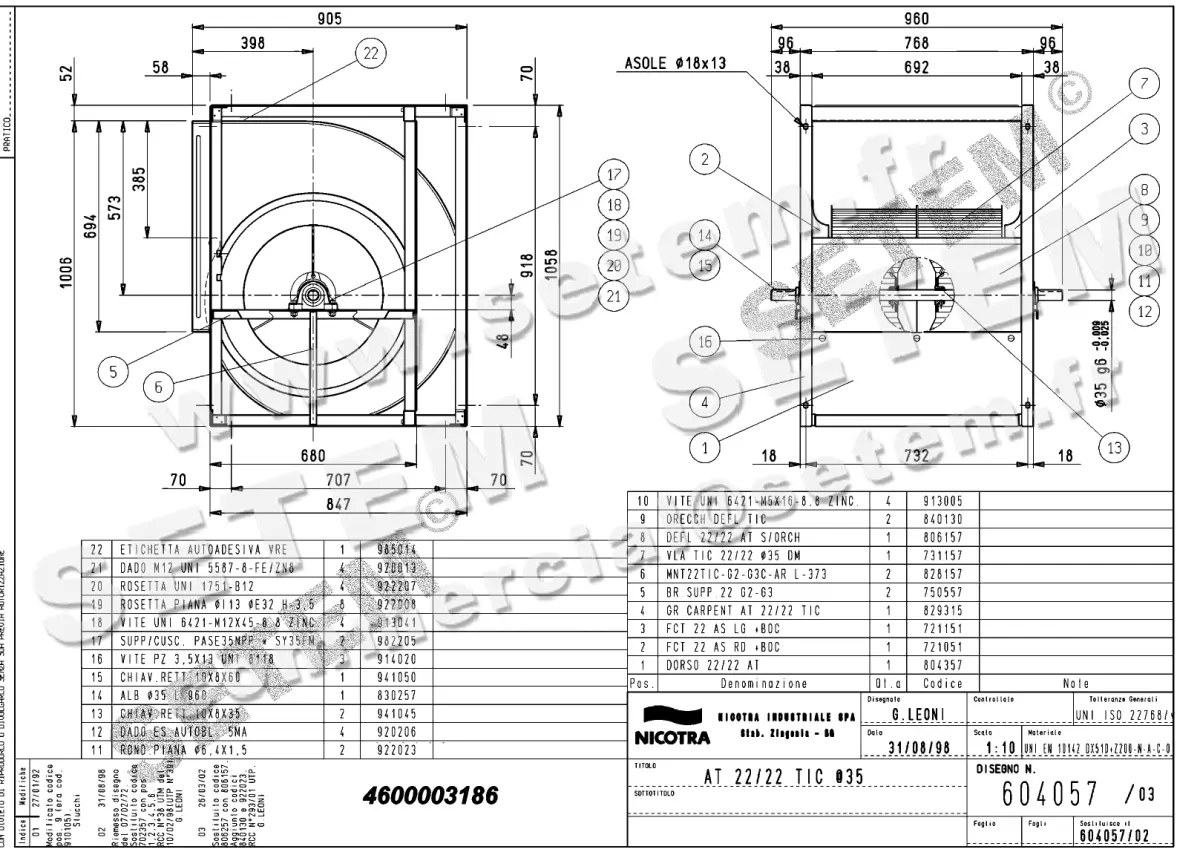 4624003186-VENTILATEUR NICOTRA GEBHARDT AT22/22TIC *604057*