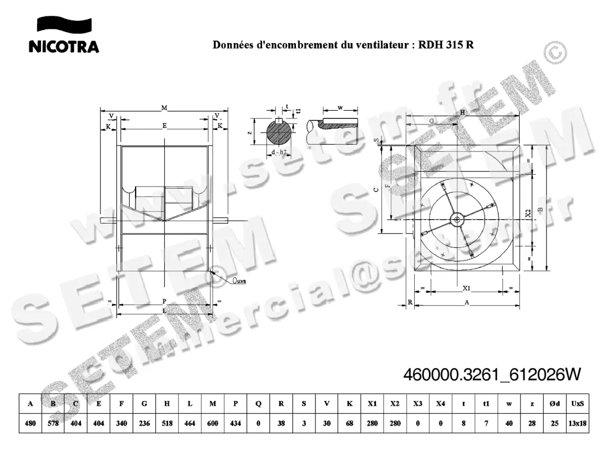 4624003261-VENTILATEUR NICOTRA GEBHARDT RDN315R *612026W*