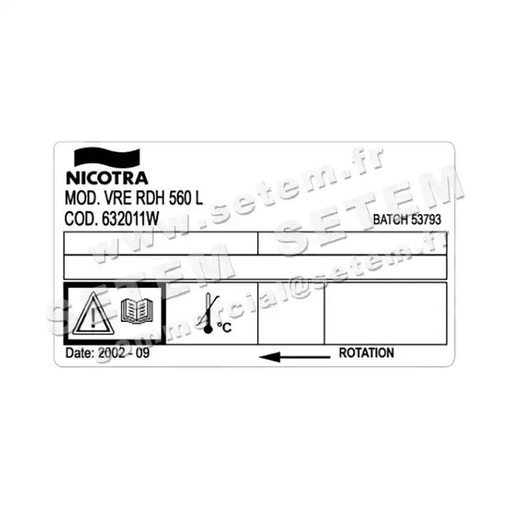 4624003285-VENTILATEUR NICOTRA GEBHARDT RDN560L *612011W* 4