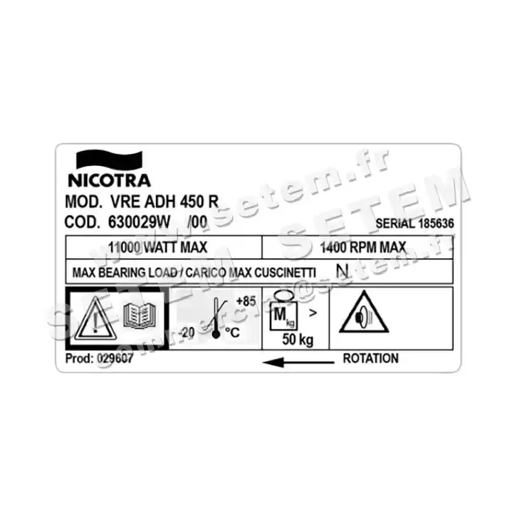 4624003533-VENTILATEUR NICOTRA GEBHARDT VRE ADH450R *630029W* 4