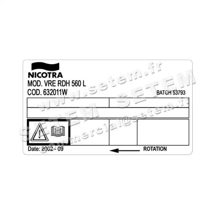 4624003705-VENTILATEUR NICOTRA GEBHARDT RDH560L *632011W* 2