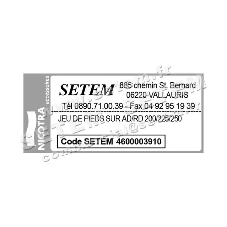 4624003910-JEU DE PIEDS SUR AD/RD 200/225/250 NICOTRA GEBHARDT 2
