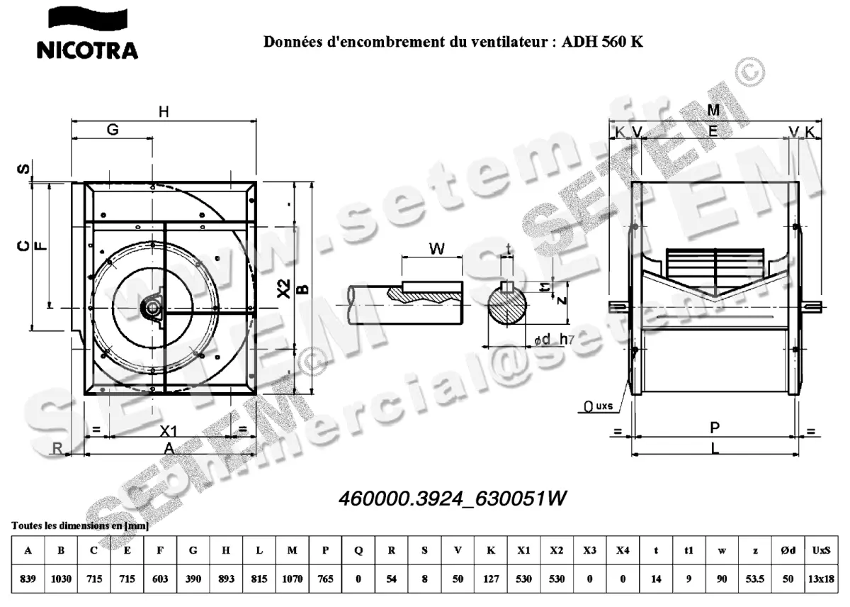 4624003924-VENTILATEUR NICOTRA GEBHARDT VRE ADH560K *630051W*