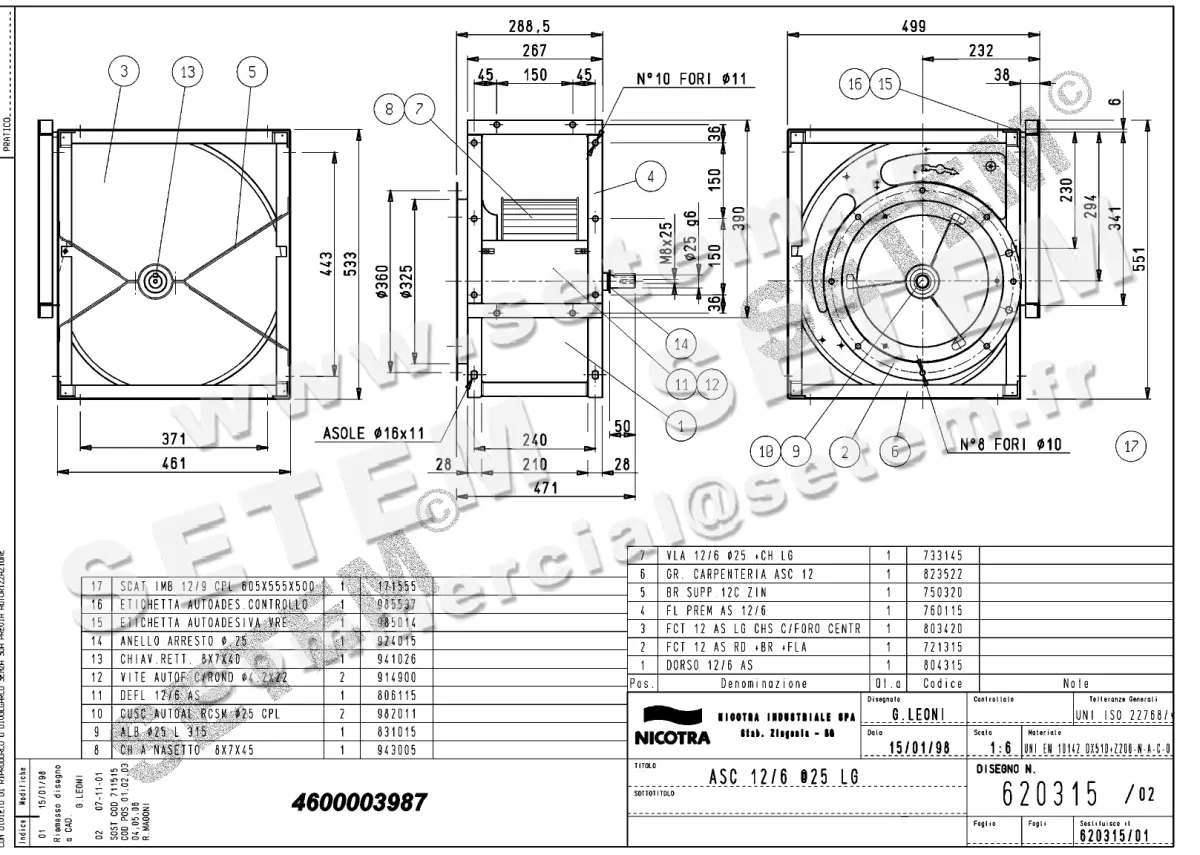 4624003987-VENTILATEUR NICOTRA GEBHARDT ASC12/6LG *620315*