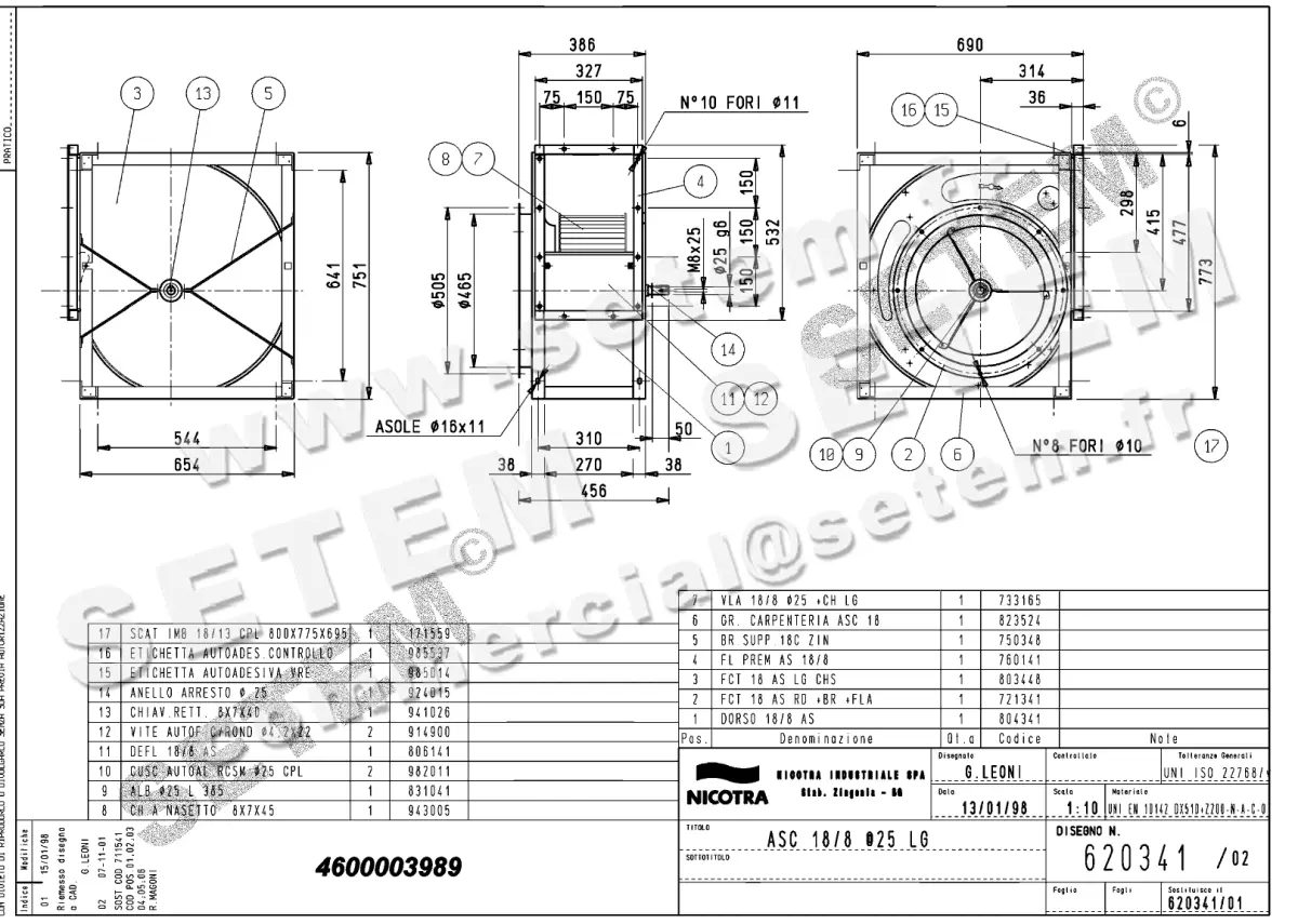 4624003989-VENTILATEUR NICOTRA GEBHARDT ASC18/8LG *620341*